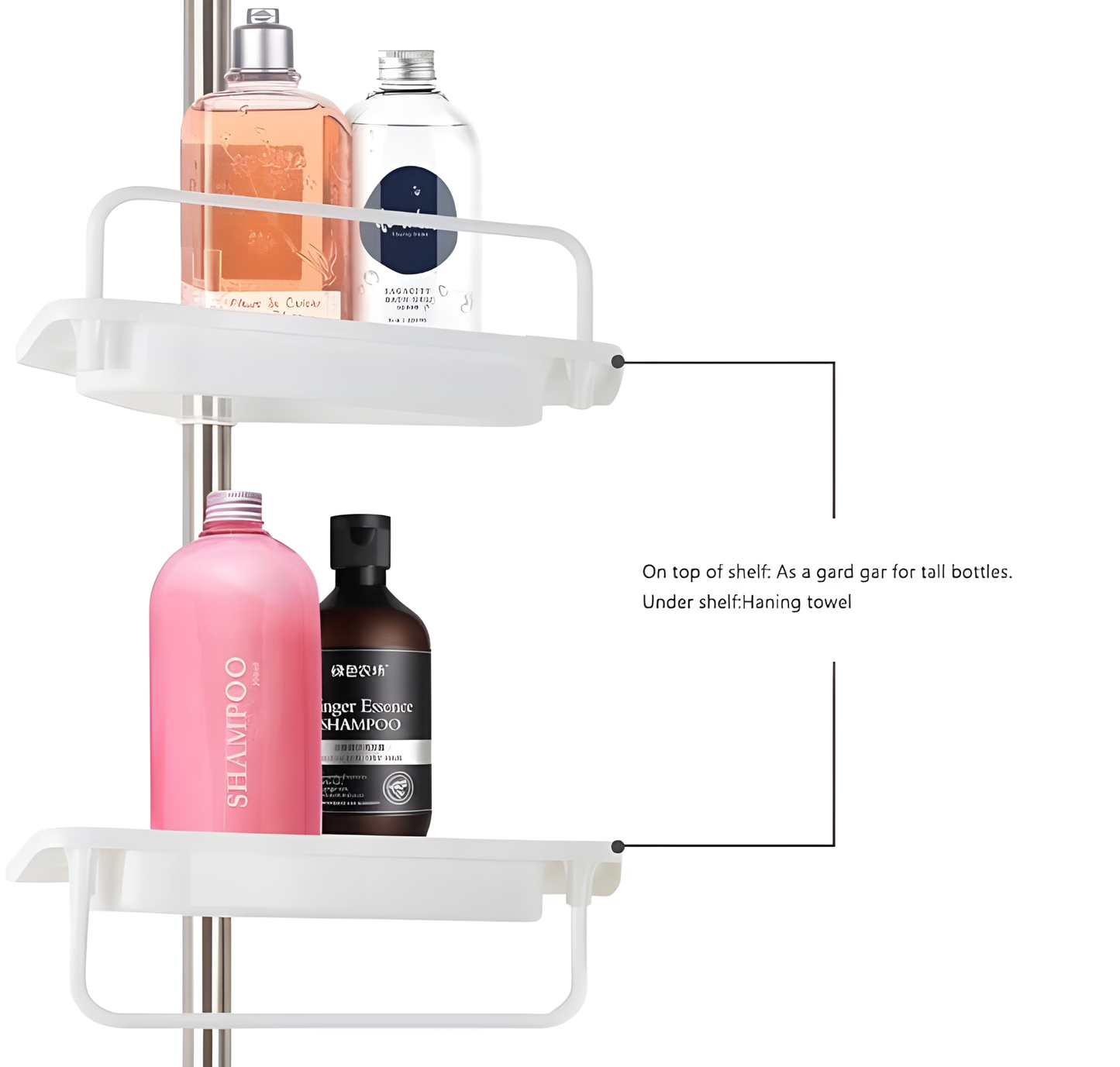 Multi-function Corner Shelf