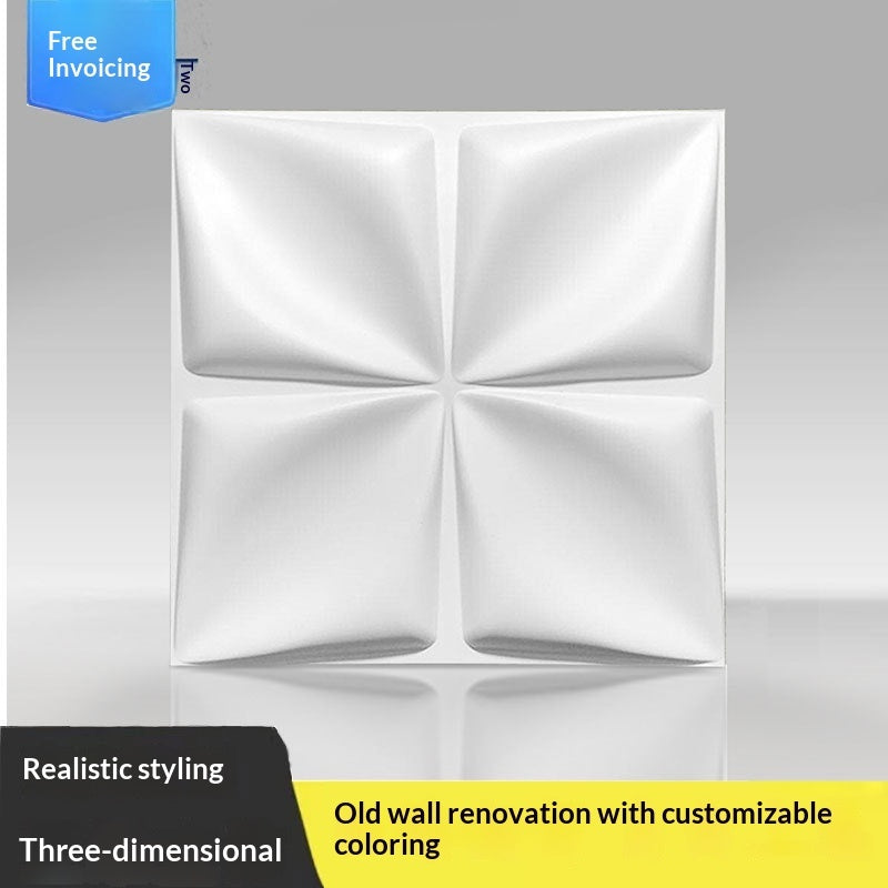 PVC 3D Embossed Decorative Wall Panels