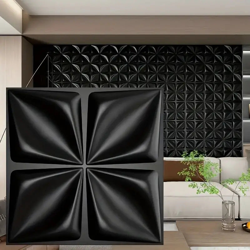PVC 3D Embossed Decorative Wall Panels