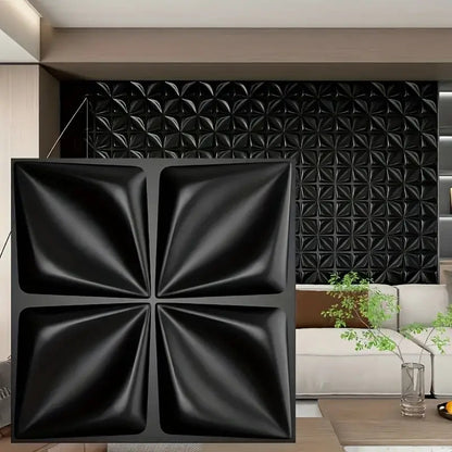 PVC 3D Embossed Decorative Wall Panels