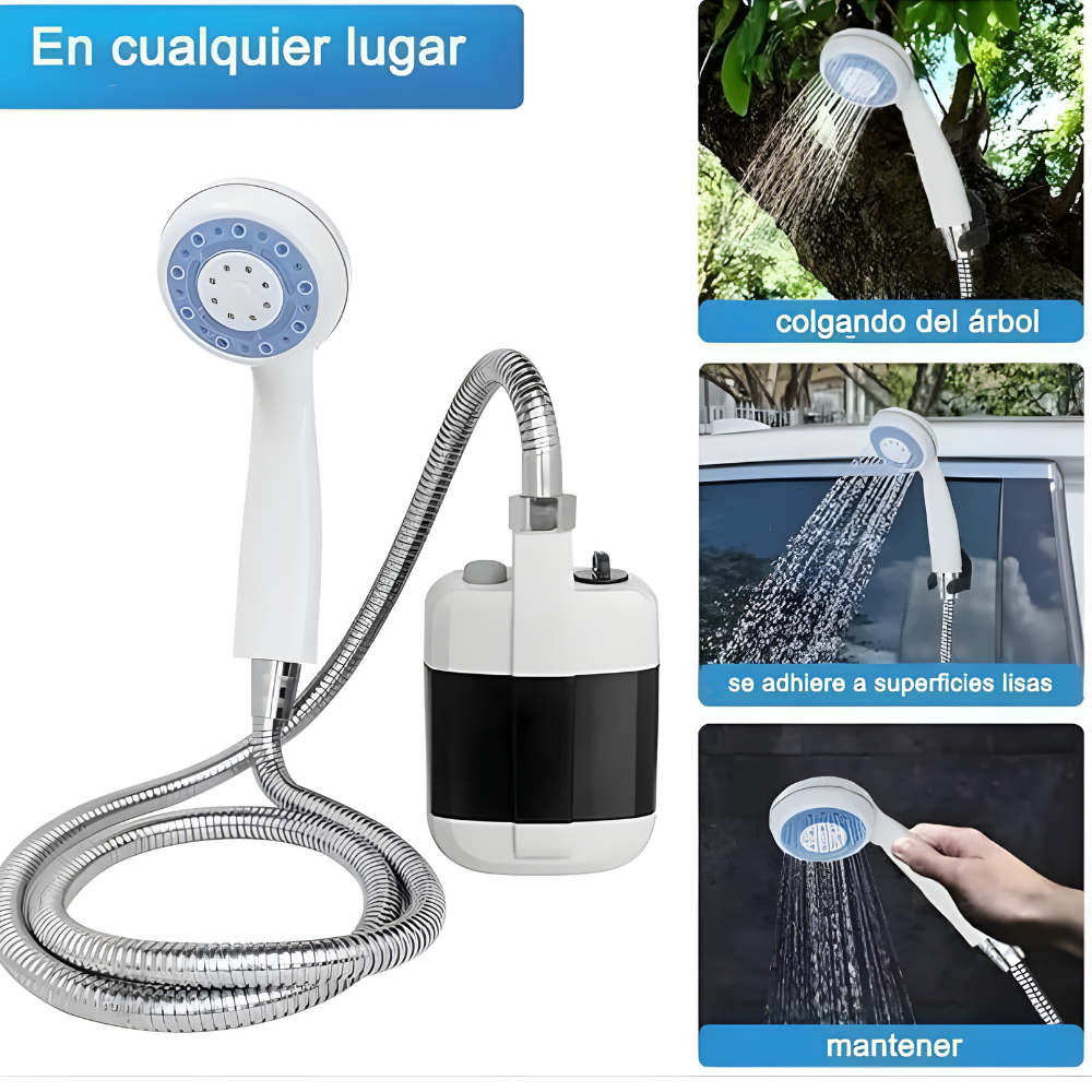 Compact Handheld Outdoor Shower