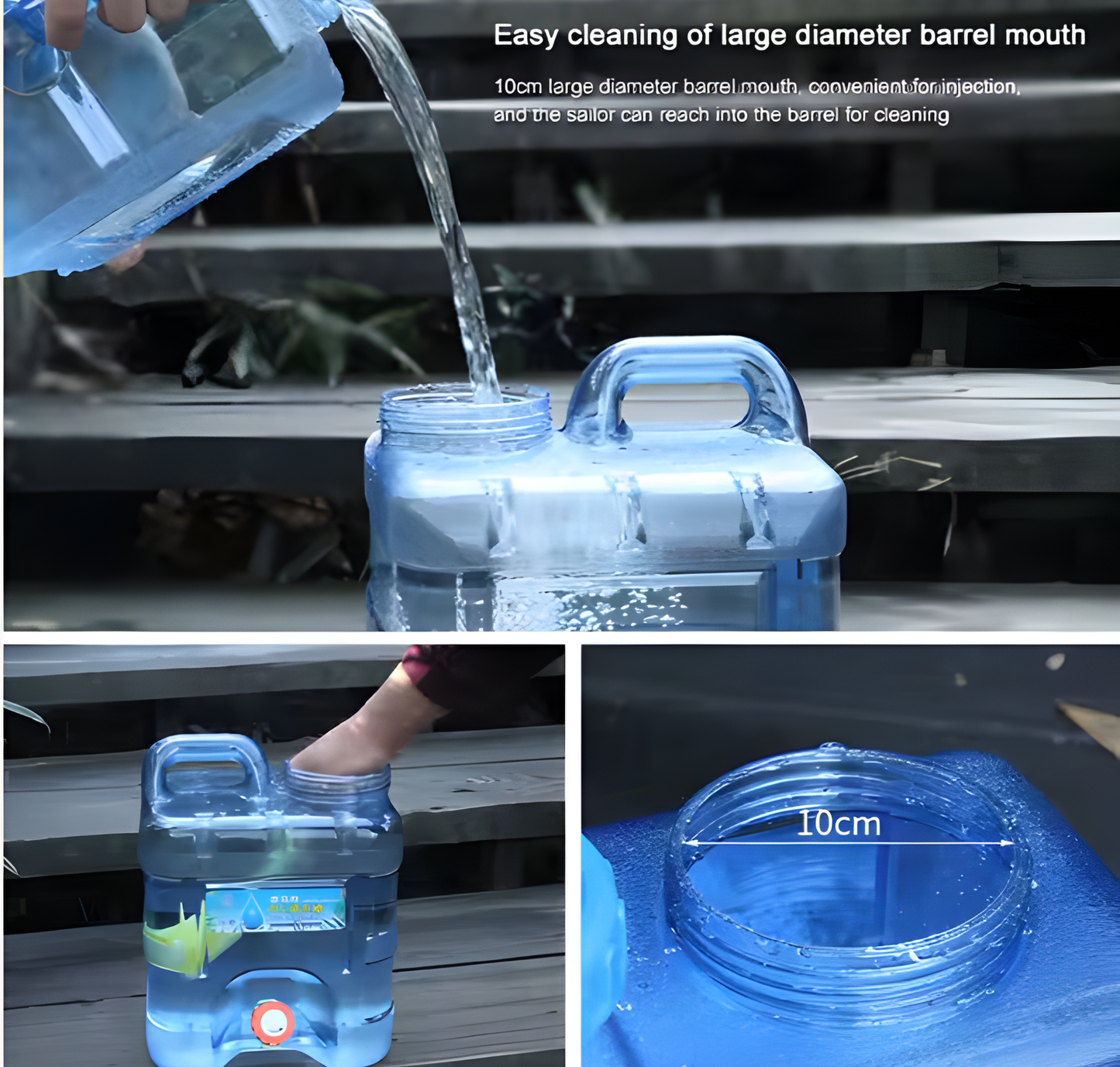 Compact Water Storage Container
