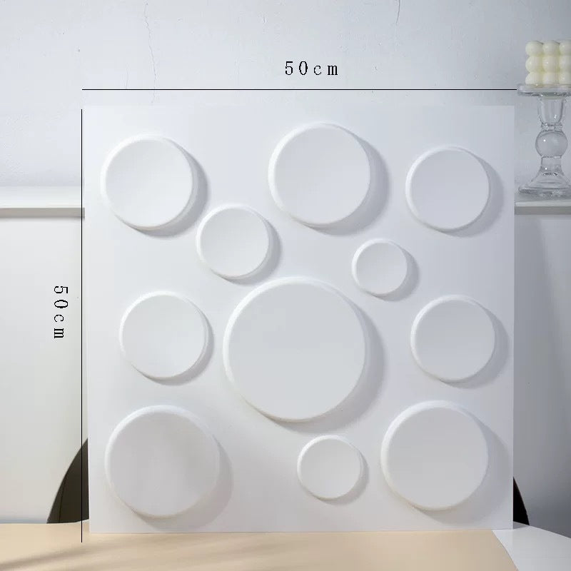 PVC 3D Embossed Decorative Wall Panels
