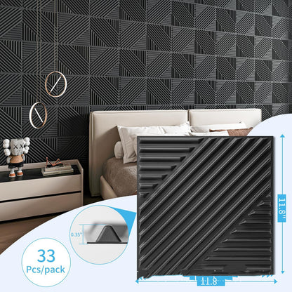 PVC 3D Embossed Decorative Wall Panels
