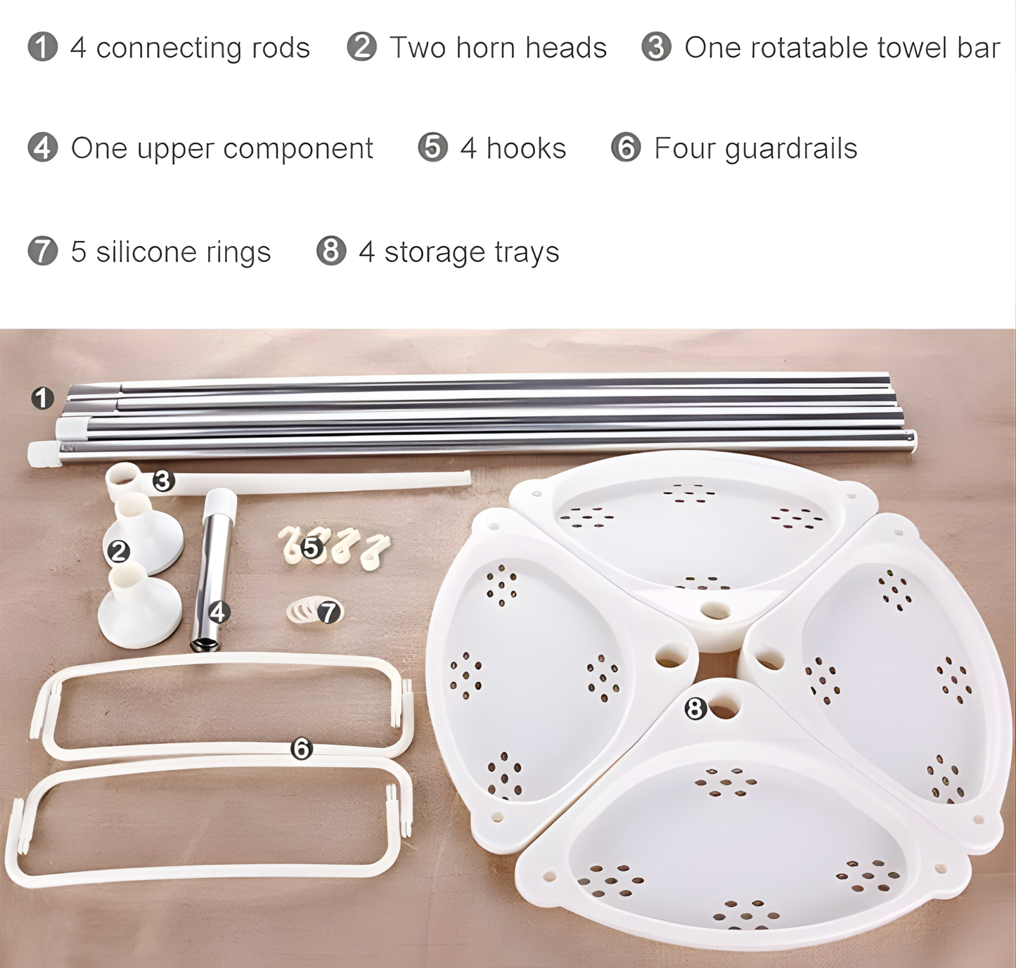 Multi-function Corner Shelf