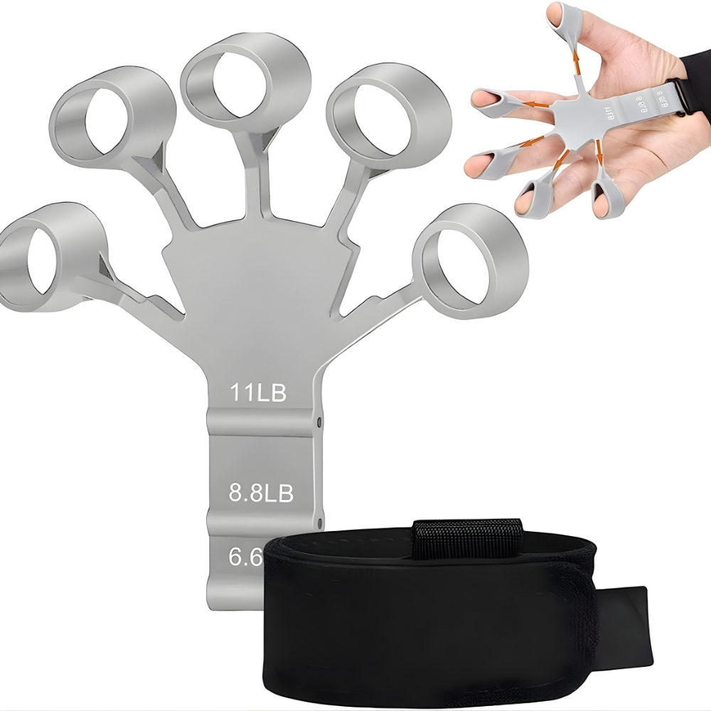 Metal-Hook Grip Strength Trainer