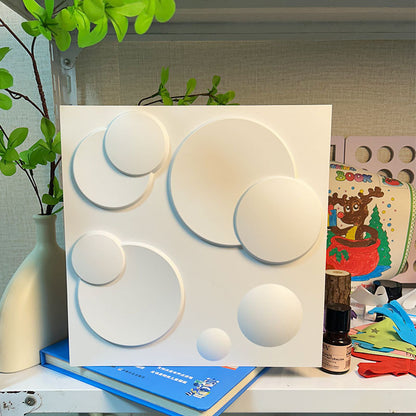 PVC 3D Embossed Decorative Wall Panels