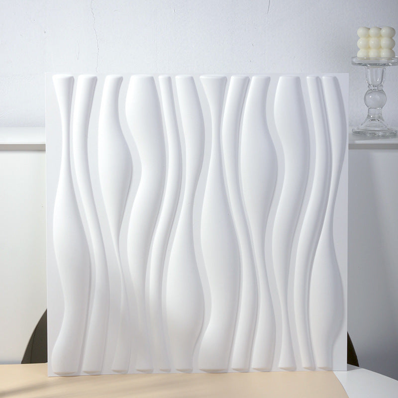 PVC 3D Embossed Decorative Wall Panels