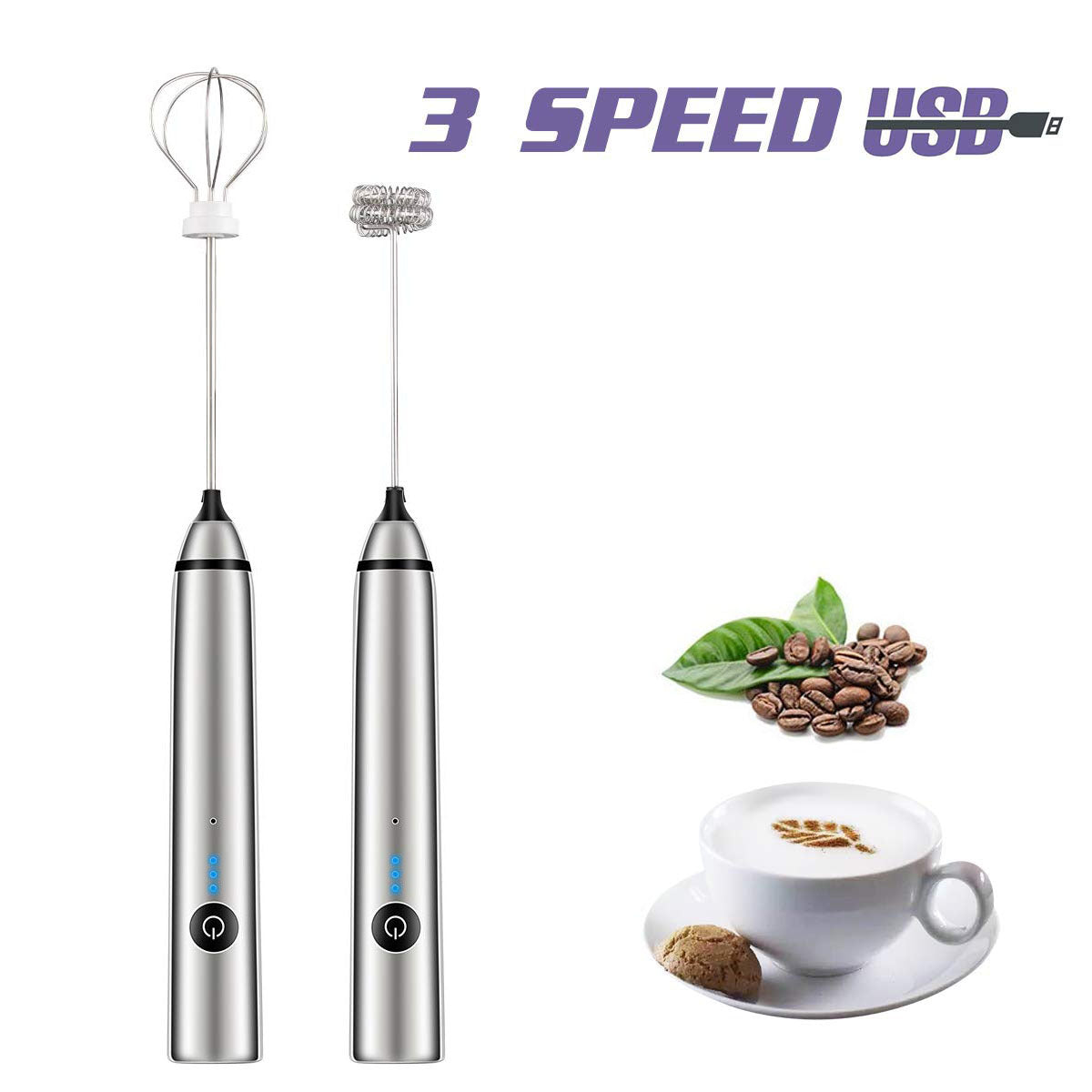 Rechargeable Milk Frother Small Milk Frother