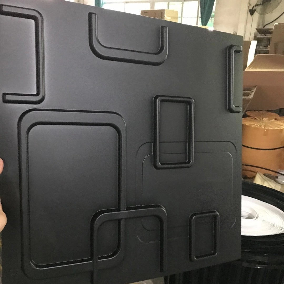 PVC 3D Embossed Decorative Wall Panels