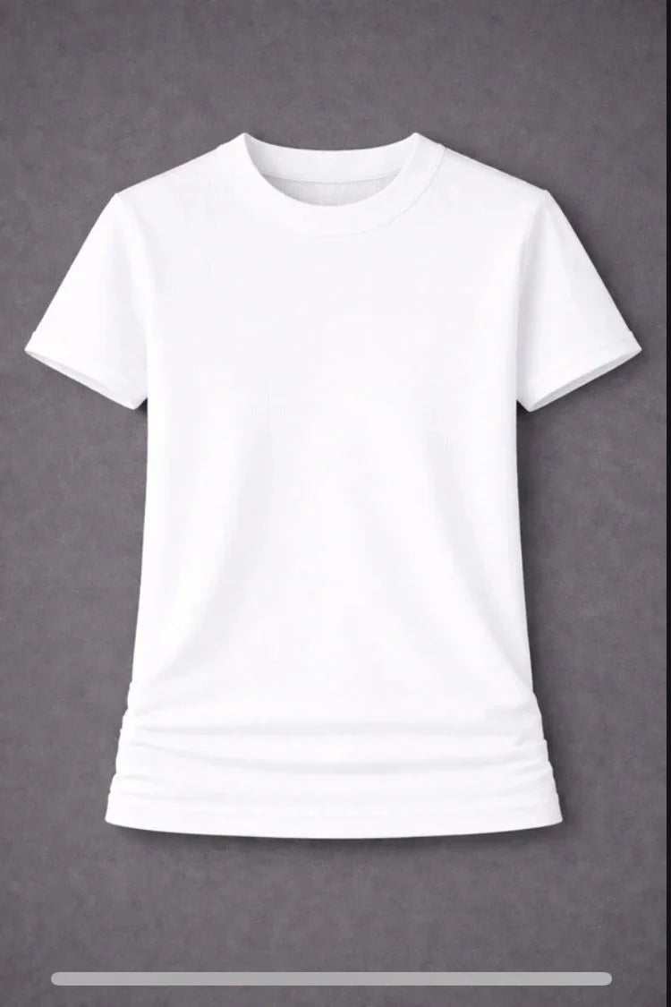 Essential Crew Neck Cotton T-Shirt