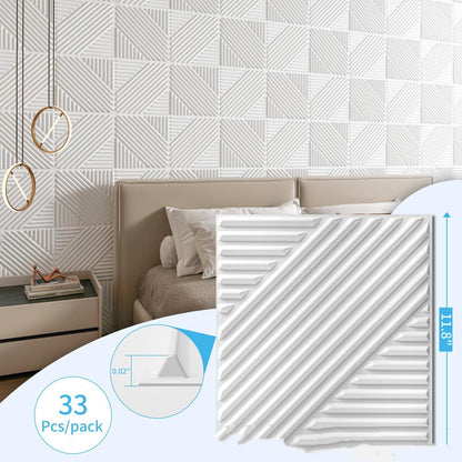 PVC 3D Embossed Decorative Wall Panels